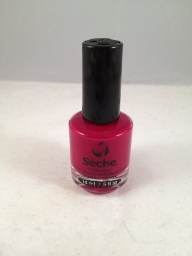Seche Nail Lacquer Irresistible color polish deep red creme