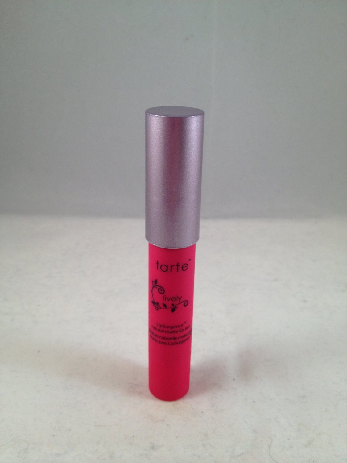 Tarte LipSurgence Natural Matte Lip Tint Lively lipstick color tinted balm