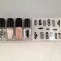The New Black Mesh and Lace Nail Polish and Strips lacquer color decals