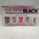 The New Black 5-Piece Nail Color and Accessories Set Rock N' Roll Royalty polish lacquer