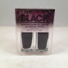 The New Black Glimmer Twins 2-Piece Nail Lacquer Set Black Ice polish color