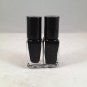 The New Black Glimmer Twins 2-Piece Nail Lacquer Set Black Ice polish color