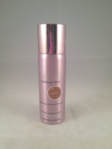 Aero Minerale Makeup Mist Hydrating Mineral Bronzer Spray Malibu airbrush