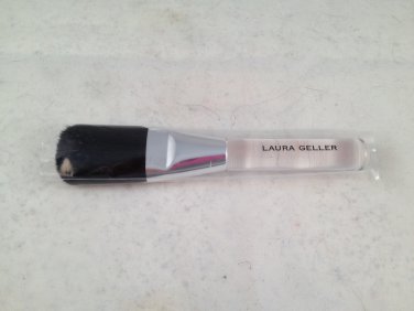 Laura Geller Mini Blush Brush clear lucite handle