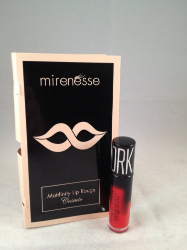 Mirenesse Mattfinity Lip Rouge #3 New York liquid matte lipstick lipstain gloss