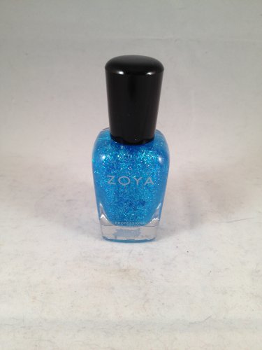 Zoya Professional Nail Lacquer Color Polish Mosheen astro ice blue topper special effect accent