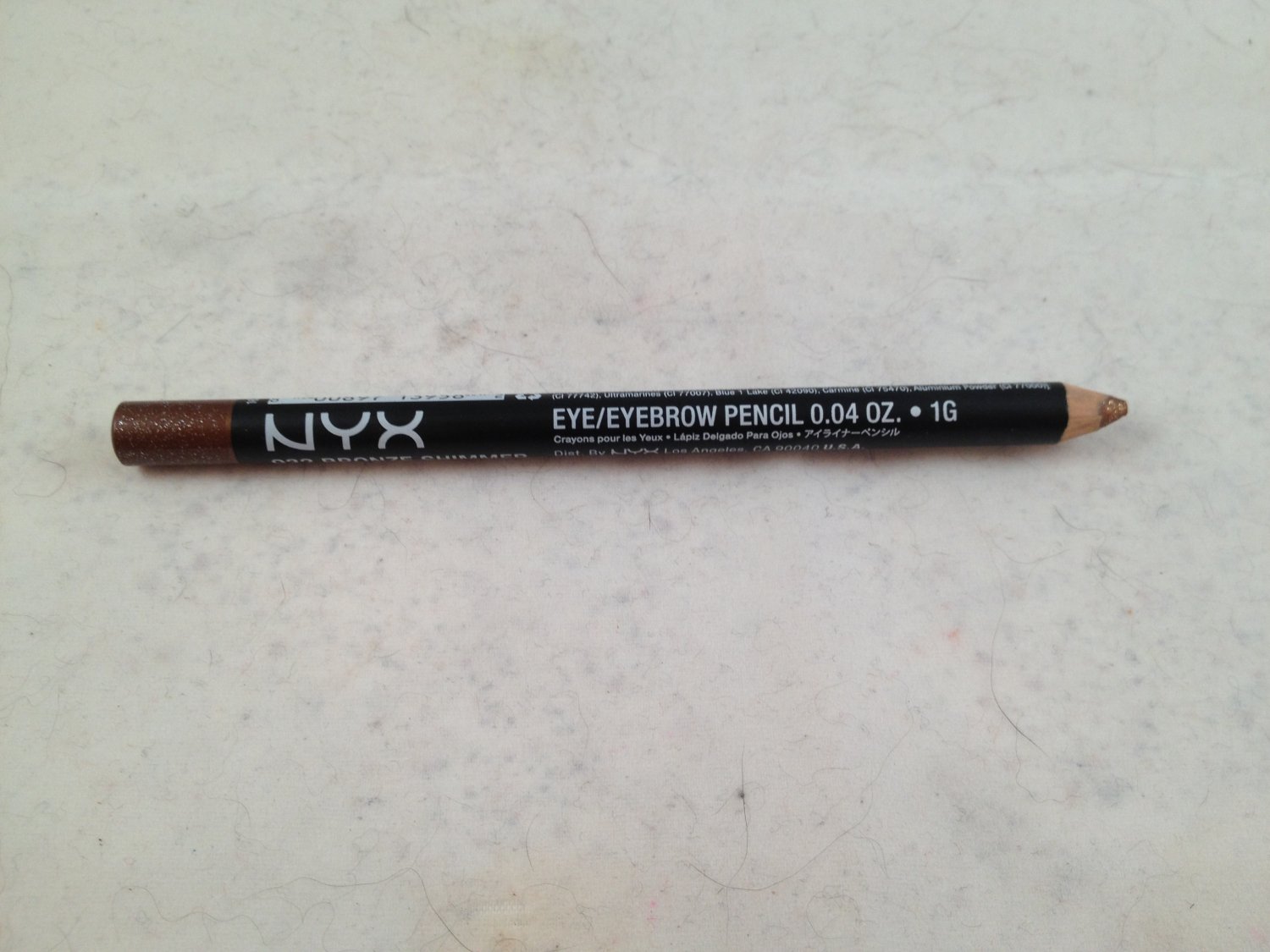 NYX Slim Eye/Eyebrow Pencil #932 Bronze Shimmer liner eyeliner eyebrow