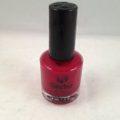 Seche Nail Lacquer Rouge color polish deep red creme