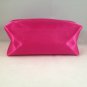 Bella Terra Cosmetics Pink Satin Rectangular Makeup travel Bag clutch cosmetic