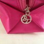 Bella Terra Cosmetics Pink Satin Rectangular Makeup travel Bag clutch cosmetic