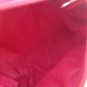 Bella Terra Cosmetics Pink Satin Rectangular Makeup travel Bag clutch cosmetic