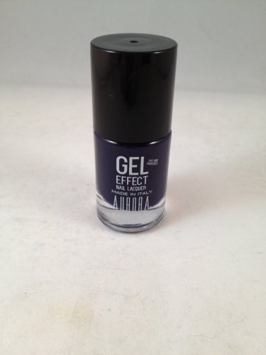 Aurora Gel Effect Nail Lacquer #136 Inky Dinky color polish no UV needed