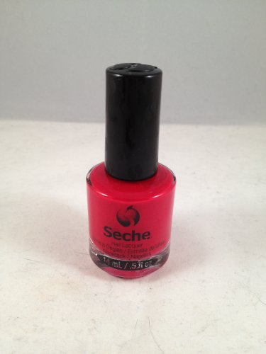 Seche Nail Lacquer Signature color polish true red creme