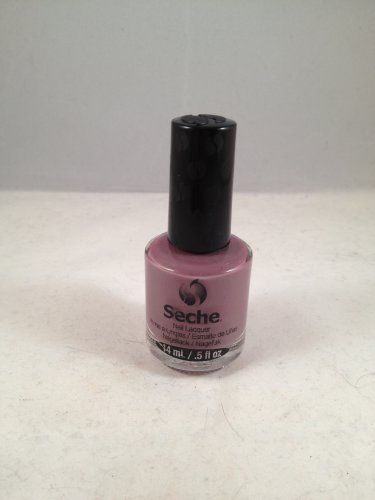 Seche Nail Lacquer Contemporary color polish purple grey creme