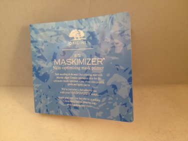 Origins Maskimizer Skin-Optimizing Mask Primer travel size priming mist spray 2 bonus facial masks