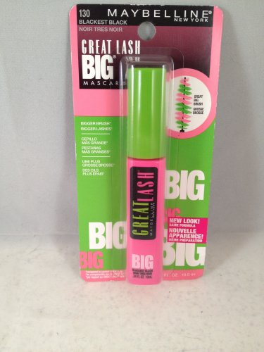 Maybelline Great Lash BIG Mascara #130 Blackest Black