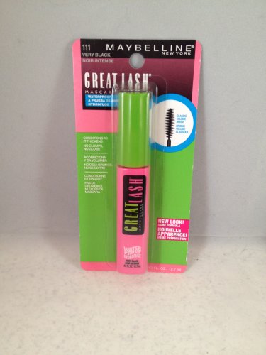 Maybelline Great Lash Waterproof Mascara #111 Very Black