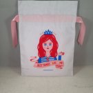 Sephora Play Drawstring Cloth Makeup Bag The Best Things In Life Are Me! April 2017 empty Sephora Play Drawstring Cloth Makeup Bag The Best Things In Life Are Me! April 2017 empty
