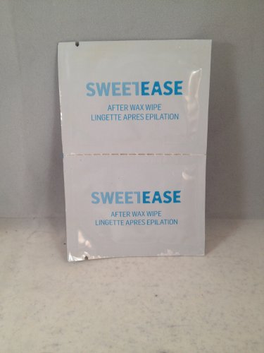 SweetEase After Wax Wipes 2-pack soothing for waxing hair removal Sweet Ease