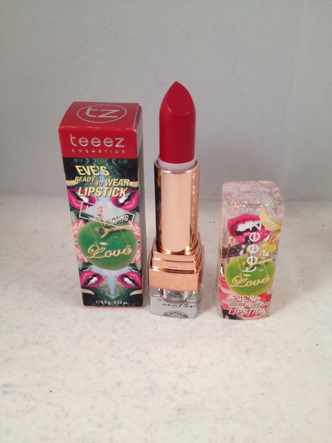 Teeez Cosmetics Eve S Ready To Wear Lipstick Romantic Red