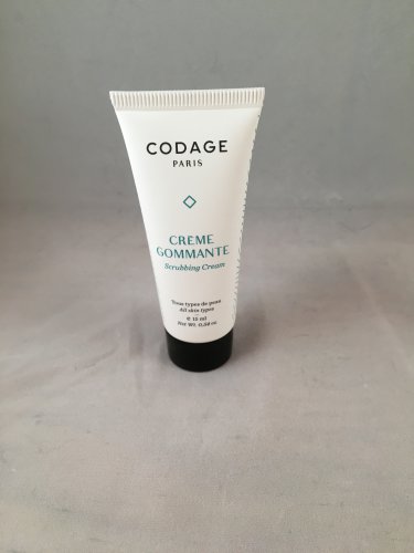 Codage Paris Creme Gommante Scrubbing Cream travel size exfoliating soothing radiance facial care