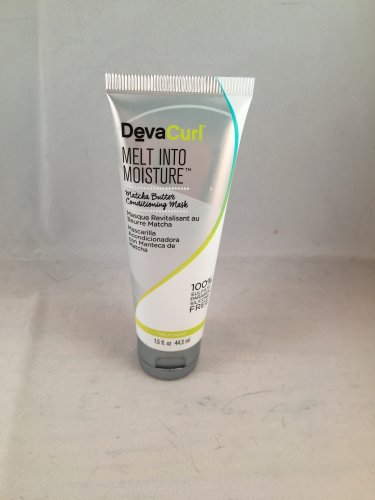 DevaCurl Melt Into Moisture Matcha Butter Conditioning Mask travel size curly hair styling cream