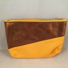 Ipsy MyGlam Glam Bag November 2017 All You Cosmetic case purse Yellow Bronze