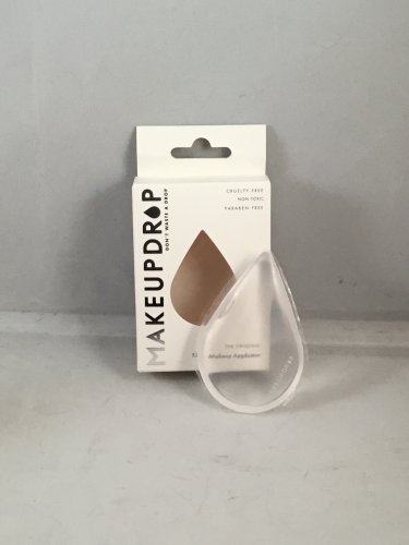 MakeupDrop The Original Silicone Makeup Applicator Clear Drop Beauty Face Sponge Alternative Blender