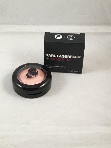 Karl Lagerfeld + ModelCo Baked Blush Rose Beige Model Co Cheek Color Limited Edition