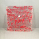 Sephora Play! Bag May 2017 The Rising Stars clear empty makeup pouch envelope