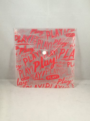 Sephora Play! Bag May 2017 The Rising Stars clear empty makeup pouch envelope