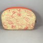Ipsy MyGlam Glam Bag May 2018 Go There Cosmetic case purse Orange & Yellow Travel