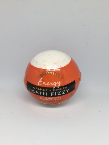 Bath & Body Works Aromatherapy Bath Fizzy Energy Orange + Ginger Bath Bomb