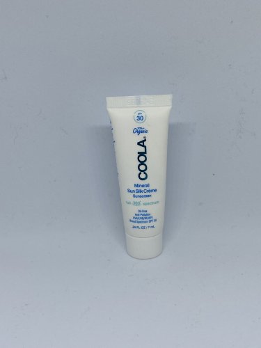 Coola Mineral Sun Silk Creme SPF 30 face sunscreen facial trial size