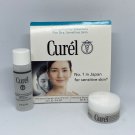 Curel Double Moisturization Sample Kit Facial Lotion Enrich & Intensive Moisture Facial Cream