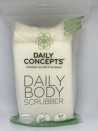Daily Concepts Daily Body Scrubber Sponge Bath Shower