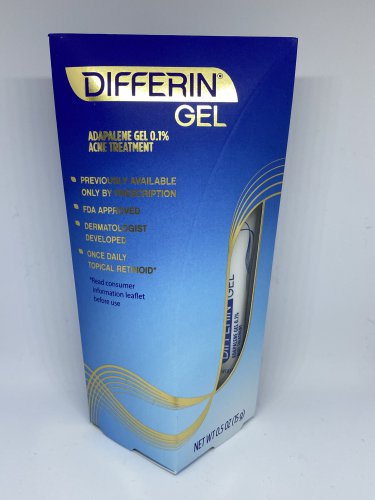 Differin Adapalene Gel 0.1% Acne Treatment Facial Skin Care