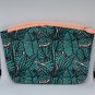 Ipsy MyGlam Glam Bag July 2019 Dive In Cosmetic case purse Leaves Tropical Travel