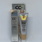 It Cosmetics Your Skin But Better CC+ Cream With SPF 50+ Medium Travel Size liquid foundation