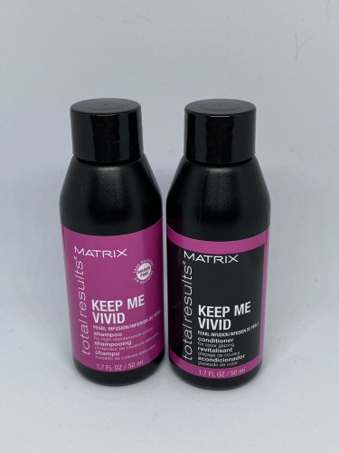Matrix Total Results Keep Me Vivid Sulfate Free Shampoo & Pearl Infused Conditioner Travel Size Set