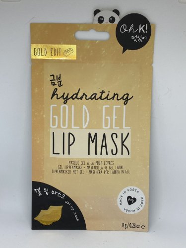Oh K! Hydrating Gold Gel Lip Mask K-Beauty Korean Skin Care