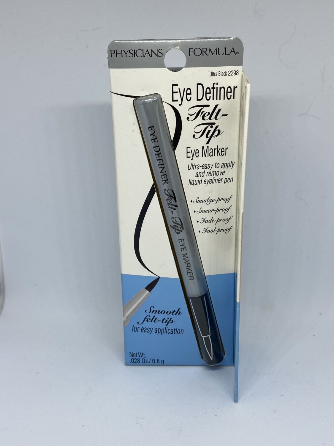Physicians Formula Eye Definer Felt Tip Liquid Eyeliner Marker #2298 Ultra Black