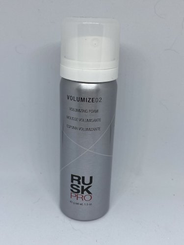 RuskPRO by Rusk Volumize02 Volumizing Foam travel size hair styling mousse