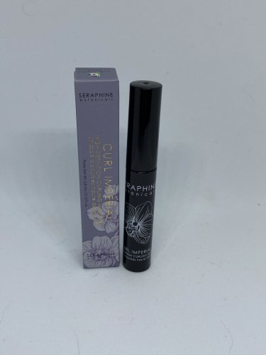 Seraphine Botanicals Curl Imperial Mascara Travel Size Black