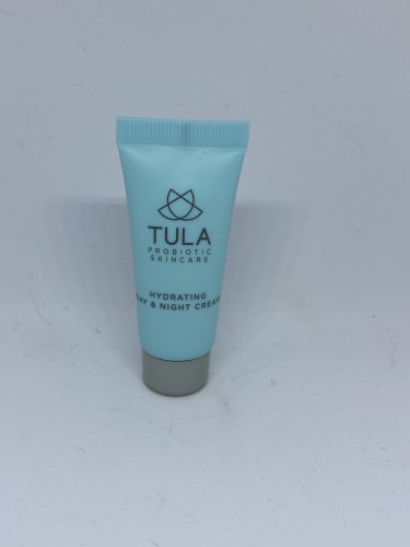 Tula Probiotic Skincare Hydrating Day & Night Cream travel size moisturizer