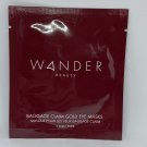 Wander Beauty Baggage Claim Gold Eye Masks Travel Size 1 Pair