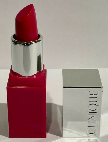 Clinique Pop Lip Colour + Primer #10 Punch Pop travel size lipstick lip color