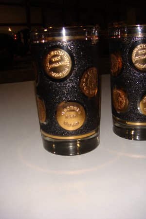 Libbey coin glasses