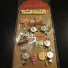 BRAND NEW Handmade Cute 3D Pop-up Stickers: Ants + candies