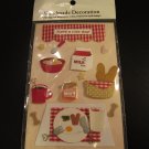 BRAND NEW Handmade Cute 3D Pop-up Stickers: Breakfast